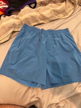 lululemon athletica Light Blue Men's 5in pace breaker Athletic Shorts